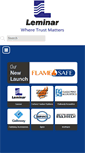 Mobile Screenshot of leminarindustries.com